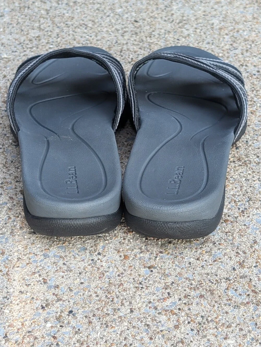 L.L. Bean Womens Boothbay Slides Size 8